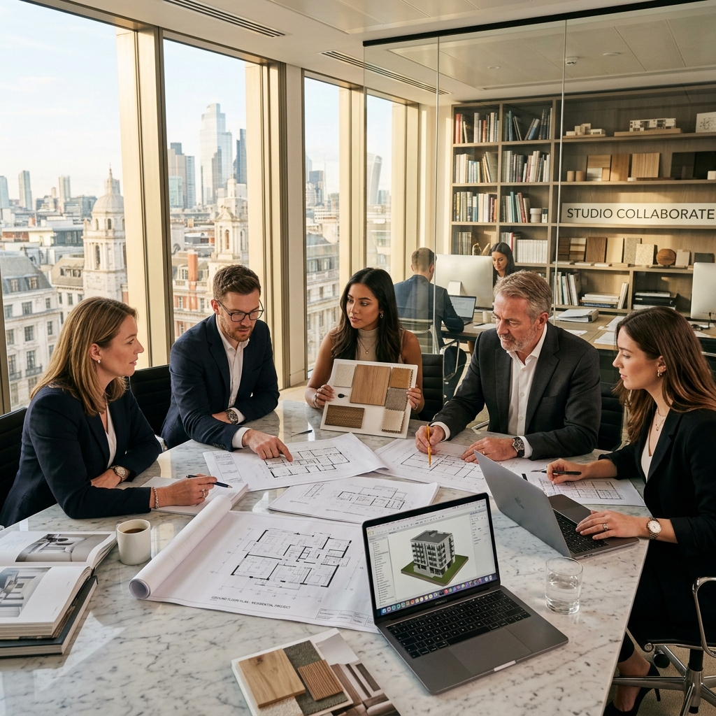 Architectural Studio Workspace Collaboration